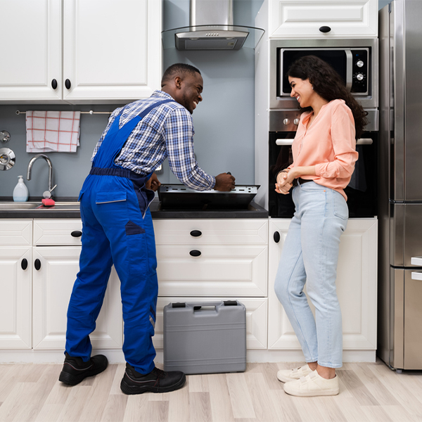 can you provide an estimate for cooktop repair before beginning any work in Running Springs